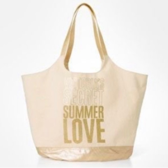 VICTORIA’S SECRET • Large “Summer Love” Beach Tote - Picture 3 of 12